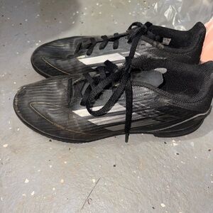 Adidas Kids Black soccer indoor shoes